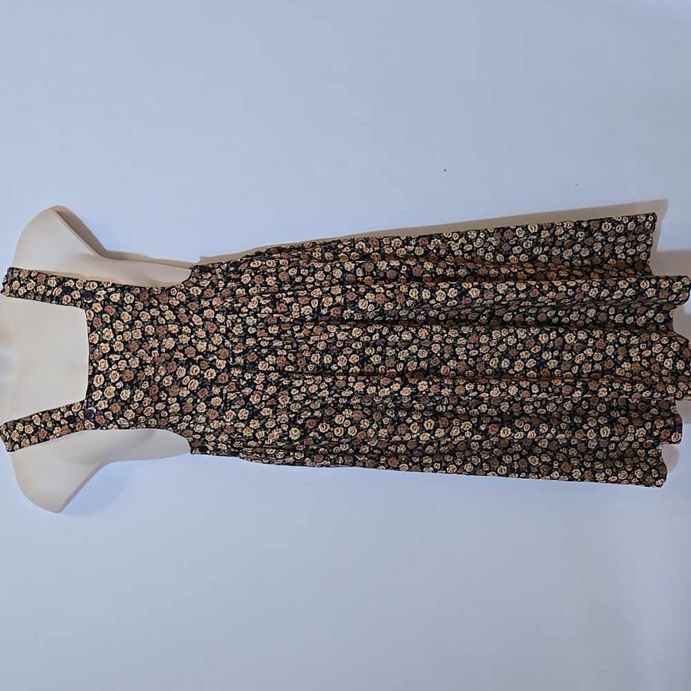 Compagnie Internationale Express‎ Vintage Suspender Overall Jumper Dress XS